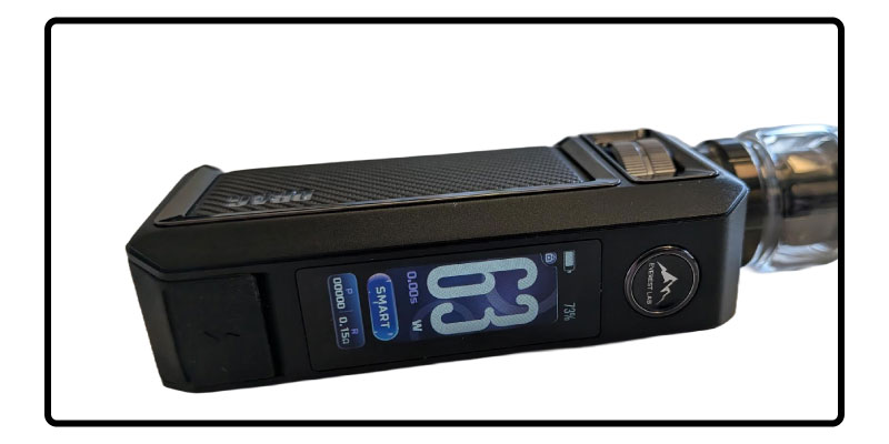 Un écran TFT couleur 1.66 pouces